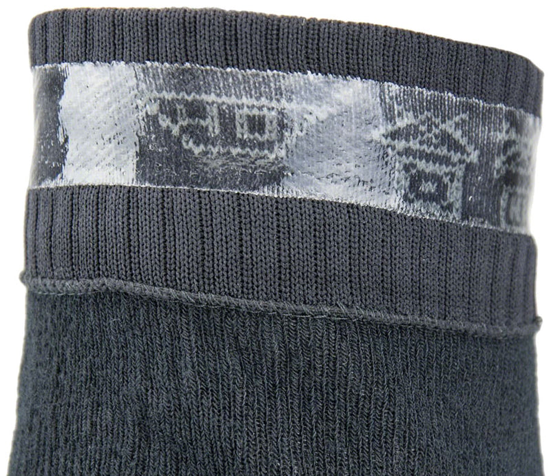 Load image into Gallery viewer, SealSkinz Scoulton Waterproof Mid Socks - Black/Gray, X-Large
