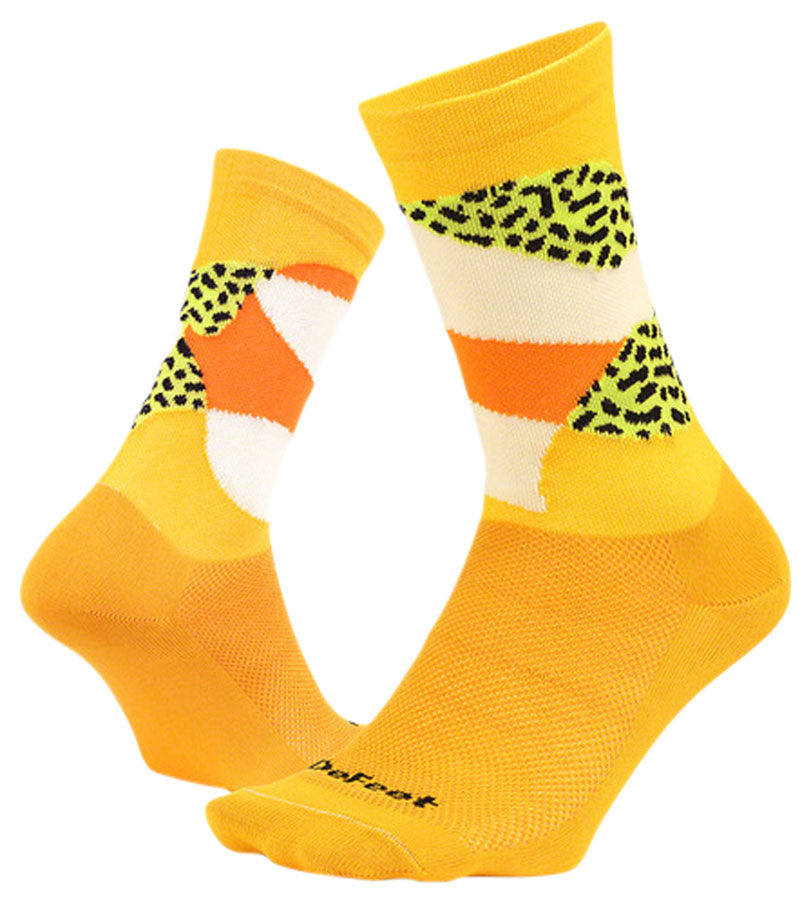 DeFeet Aireator Socks - 6 inch, Jungle Gold, X-Large