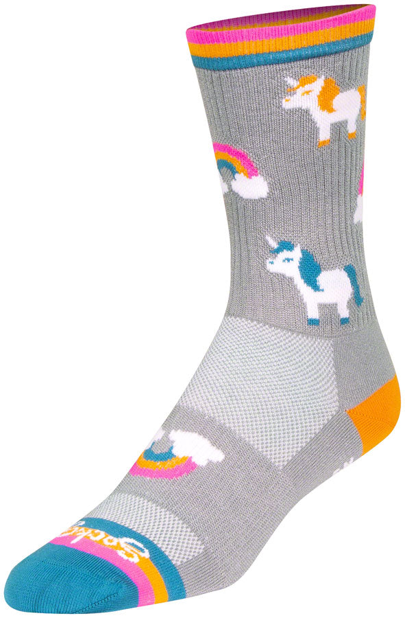 Load image into Gallery viewer, SockGuy Crew Enchanted Socks - 6", Large/X-Large
