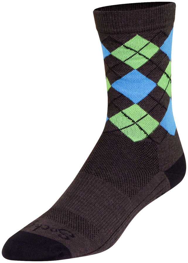 Load image into Gallery viewer, SockGuy Wool Highlander Socks - 6&quot;, Large/X-Large
