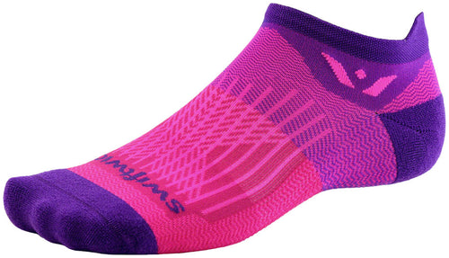 Swiftwick Aspire Zero Tab Socks - Purple, Small