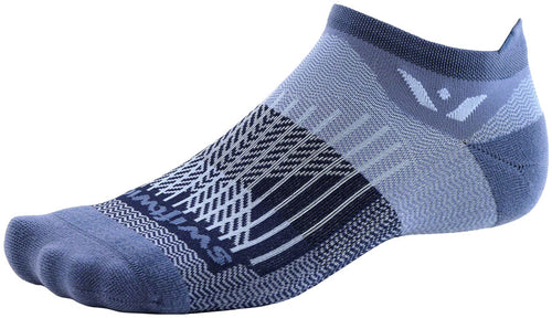 Swiftwick Aspire Zero Tab Socks - Denim Navy, Large