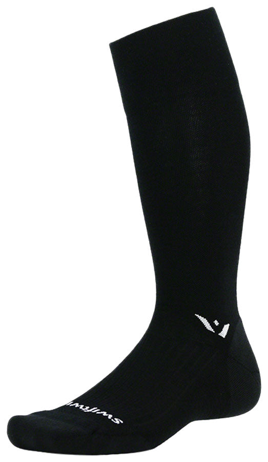 Swiftwick Pursuit Twelve Socks - 12", Black, Large
