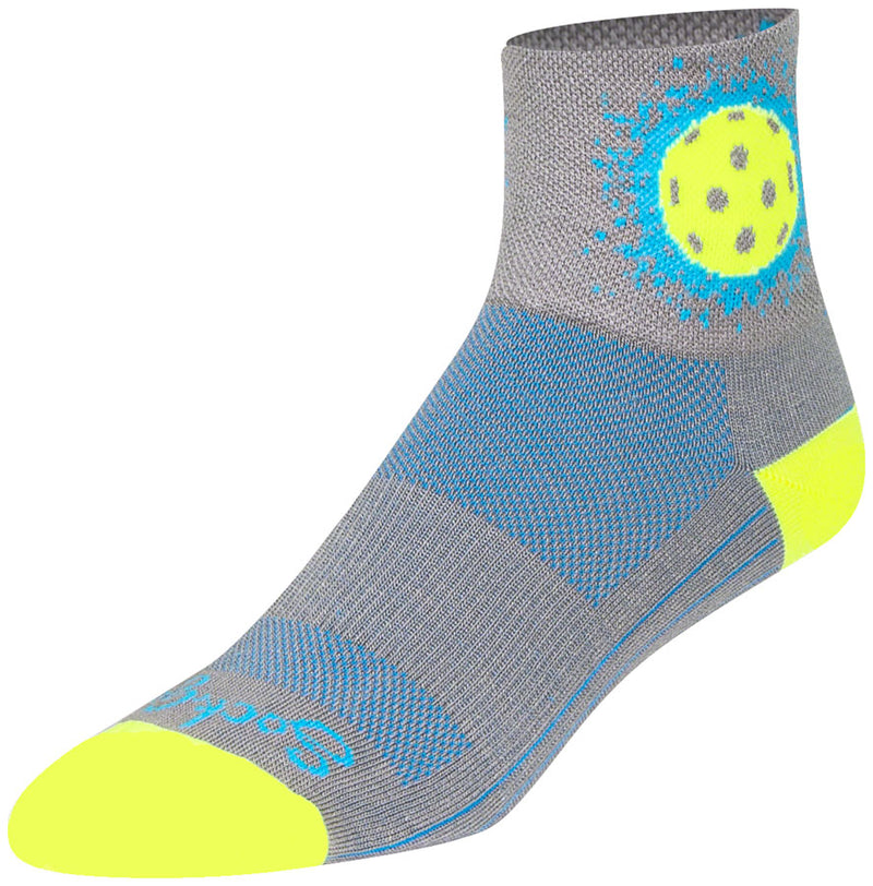Load image into Gallery viewer, SockGuy Classic Pickle Nova Socks - 3", Small/Medium

