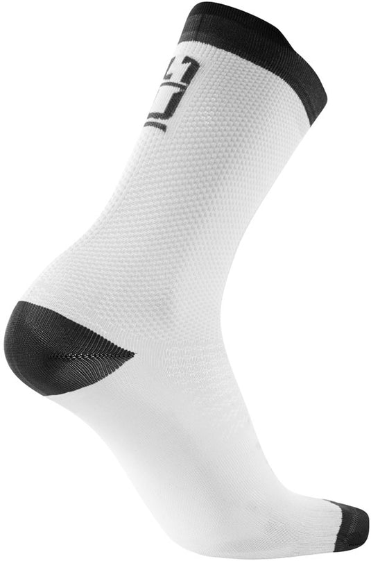SIDI Nitiidus Socks - White/Black, 18cm, Fits Sizes 44-46