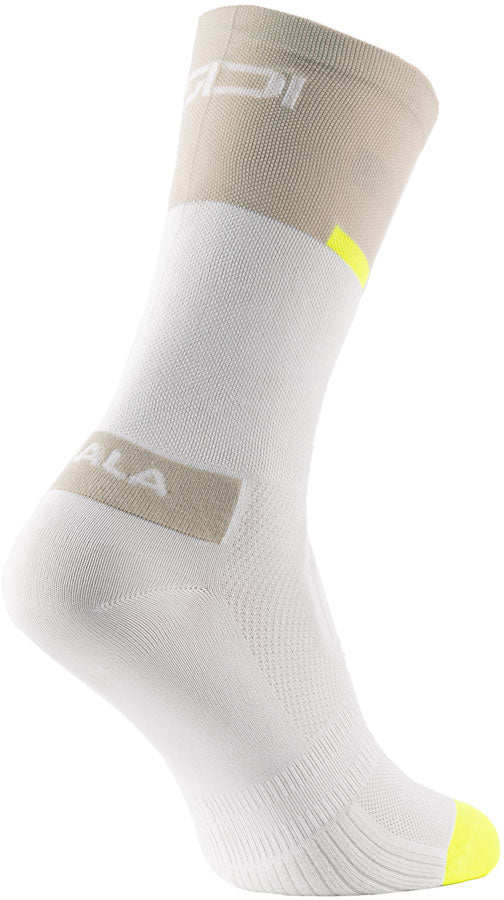 SIDI Neo Socks - White/Sand, 20cm, Fits Sizes 40-43
