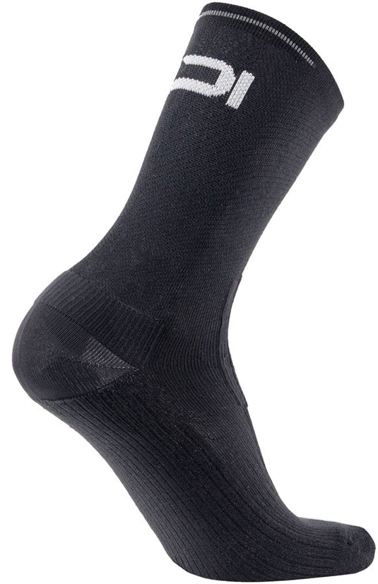 SIDI Visibilis Socks - Black, 18cm, Fits Sizes 47-50