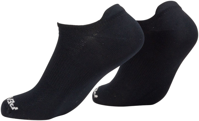 Load image into Gallery viewer, Pearl Izumi Transfer No Show Cycling Socks - Small, Black
