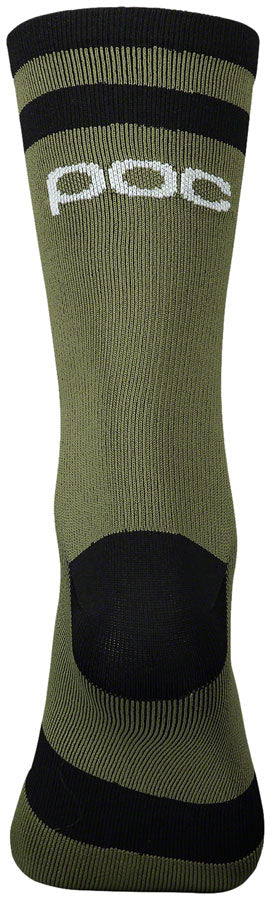 Load image into Gallery viewer, POC Lure MTB Socks - Green/Black, Medium
