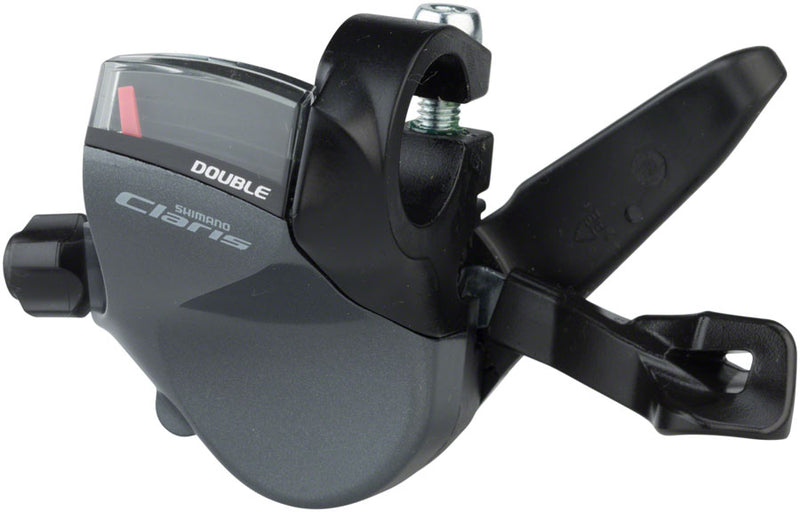 Load image into Gallery viewer, Shimano Claris SL-R2000 Double (2x) Left Flat Bar Shifter
