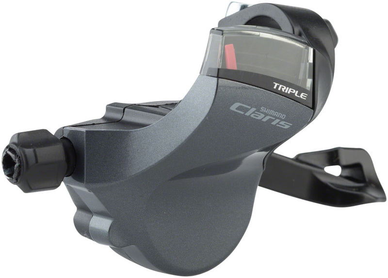 Load image into Gallery viewer, Shimano Claris SL-R2030 Triple (3x) Left Flat Bar Shifter

