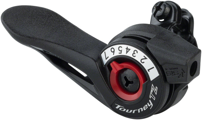 Load image into Gallery viewer, Shimano Tourney TZ500 7-Speed Right Thumb Shifter
