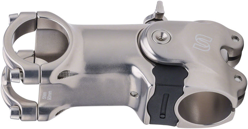 Load image into Gallery viewer, Cane Creek eeSilk Stem 100mm Clamp 31.8mm +6/-6 1 1/8 in Silver Aluminum Road
