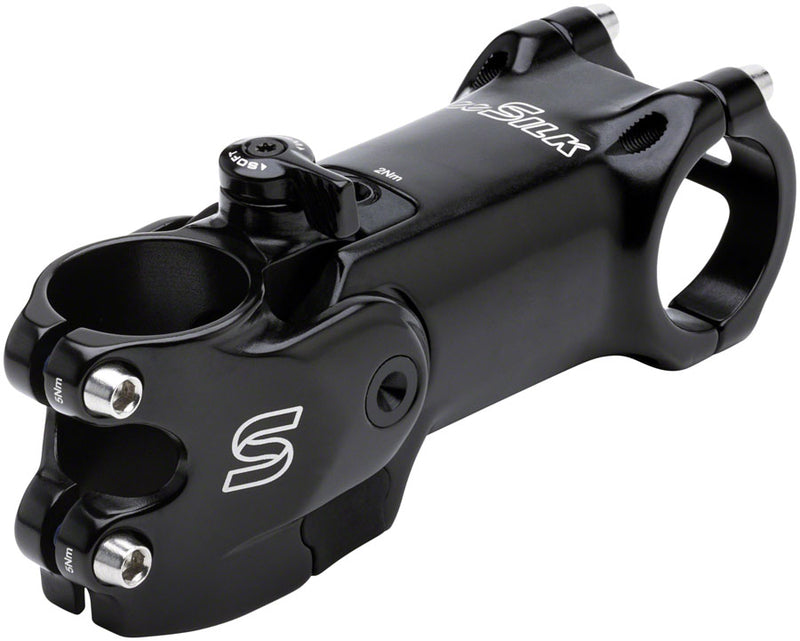 Load image into Gallery viewer, Cane Creek eeSilk Stem Length 90mm Clamp 31.8mm +6/-6 1 1/8 in Black Aluminum
