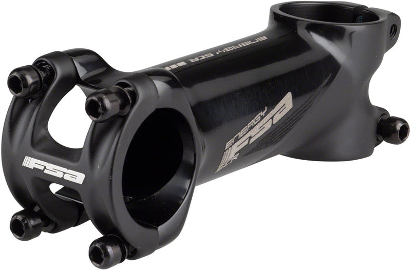 Load image into Gallery viewer, Full Speed Ahead Energy SCR Stem 90mm 31.8mm Clamp +/-6 Deg Black/Gray Aluminum
