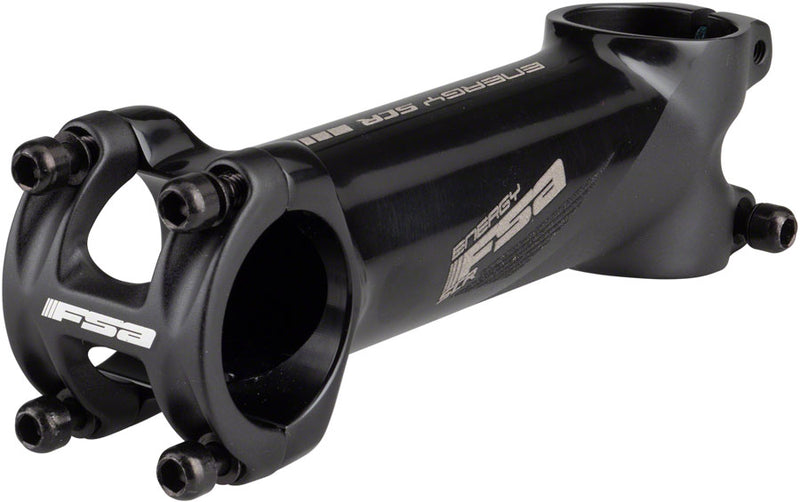 Load image into Gallery viewer, Full Speed Ahead Energy SCR Stem 110mm 31.8 Clamp +/-6 Deg Black/Gray Aluminum
