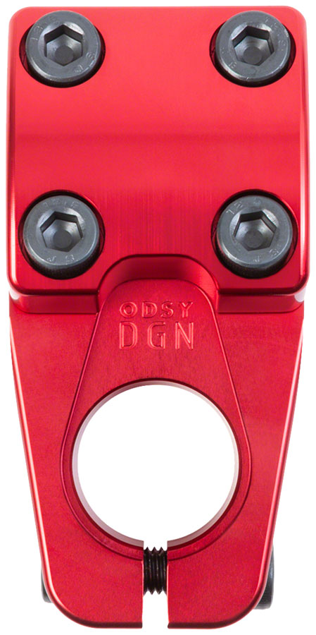 Load image into Gallery viewer, Odyssey DGN v2 Top 1-1/8 in Reach 51mm 22.2mm Load Stem Anodized Red Aluminum
