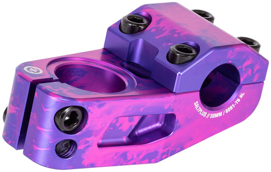 Salt+ Manta BMX Stem - Top Load, Nebula Purple