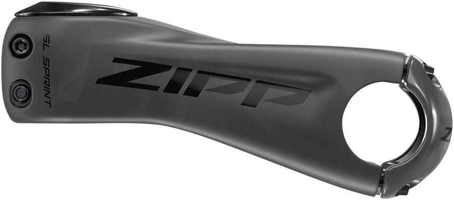 Zipp SL Sprint Stem 110mm Clamp 31.8mm +/-12 1 1/8 in Matte Black A3 Aluminum
