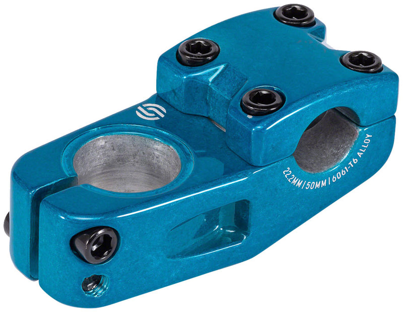 Load image into Gallery viewer, Salt Pro Top Load BMX Stem - 50mm, Blue
