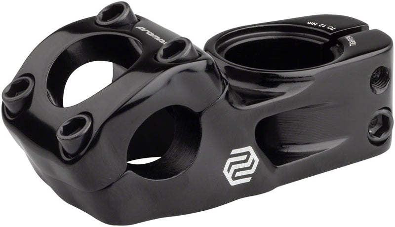 Load image into Gallery viewer, Promax Impact BMX Stem 31.8mm Bar Clamp - 48mm, Top Load, Black
