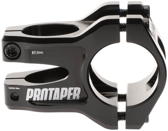 ProTaper Vice Trail Stem - 30mm, 31.8mm Clamp, +/-0, 1 1/8", Aluminum, Black