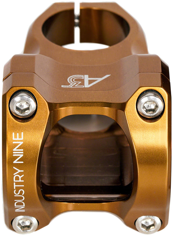 Load image into Gallery viewer, Industry Nine A35 Stem - 50mm, 35mm Clamp, +/-6, 1 1/8", Aluminum, Bronze
