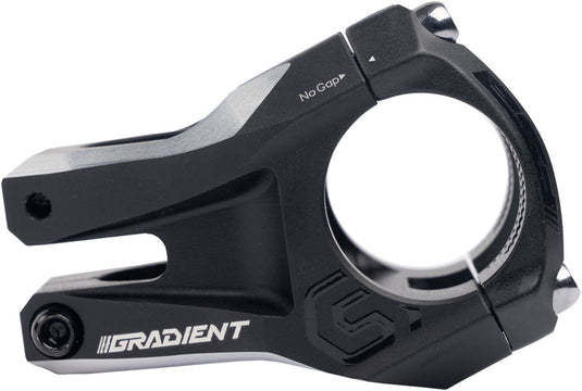 Full Speed Ahead Gradient Alloy Stem - 33mm, 35mm Clamp, +6, 1 1/8", Black