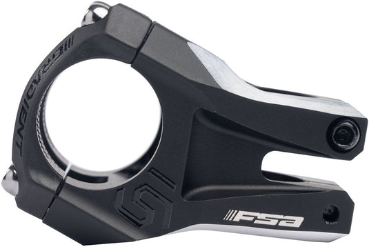 Full Speed Ahead Gradient Alloy Stem - 50mm, 31.8mm Clamp, +6, 1 1/8", Black