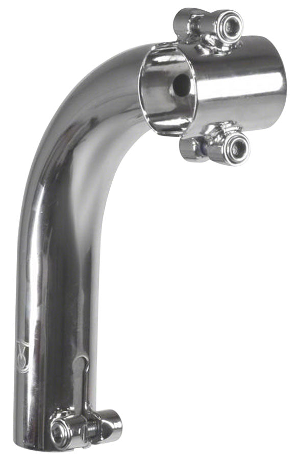 Load image into Gallery viewer, Velo Orange Cigne Stem Length 70mm Clamp 31.8mm Polished Silver Aluminum Road
