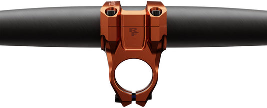 RaceFace Turbine Stem - 40mm, 35mm Clamp, +/-0, 1 1/8", Orange