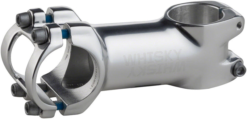 Load image into Gallery viewer, WHISKY No.7 Stem 80mm Clamp 31.8mm +/-6 Degree Silver Aluminum Mountain Bike
