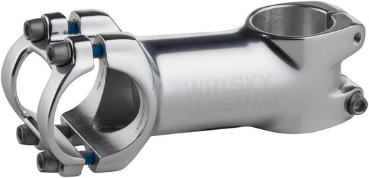 WHISKY No.7 Stem 80mm Clamp 31.8mm +/-6 Degree Silver Aluminum Mountain Bike