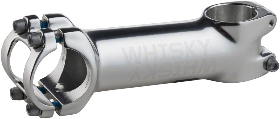 WHISKY No.7 Stem 120mm Clamp 31.8 +/-6 Degree Steerer 1 1/8 in Silver Aluminum