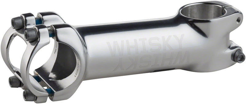 Load image into Gallery viewer, WHISKY No.7 Stem 120mm Clamp 31.8 +/-6 Degree Steerer 1 1/8 in Silver Aluminum
