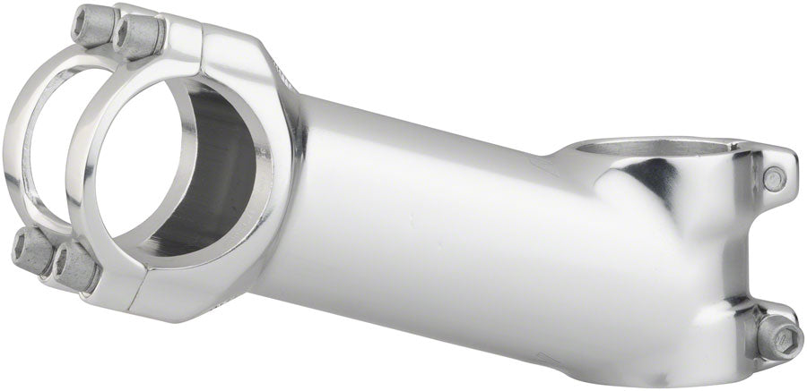 MSW 17 Stem Length 100mm Clamp 31.8mm +/-17 Deg 1 1/8 in Silver Aluminum MTB