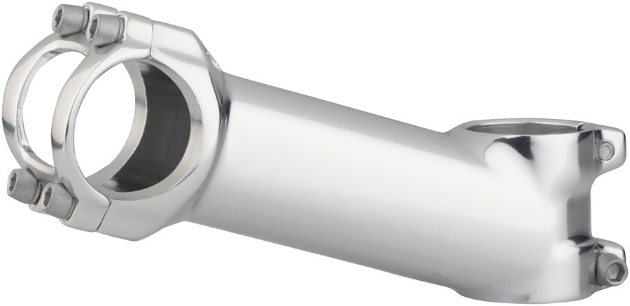 MSW 17 Stem Length 110mm Clamp 31.8mm +/-17 Deg 1 1/8 in Silver Aluminum MTB