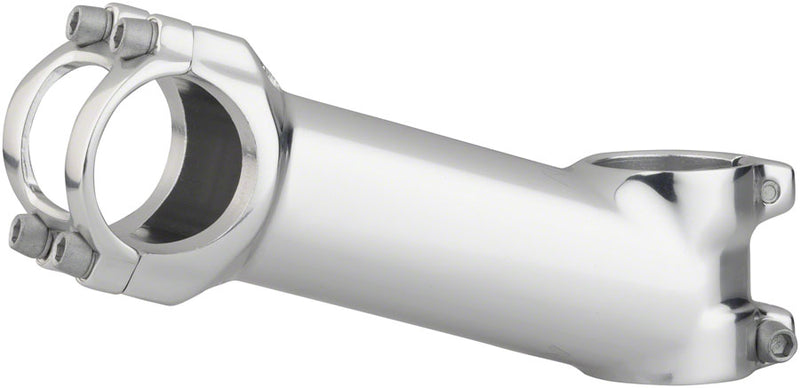Load image into Gallery viewer, MSW 17 Stem Length 110mm Clamp 31.8mm +/-17 Deg 1 1/8 in Silver Aluminum MTB

