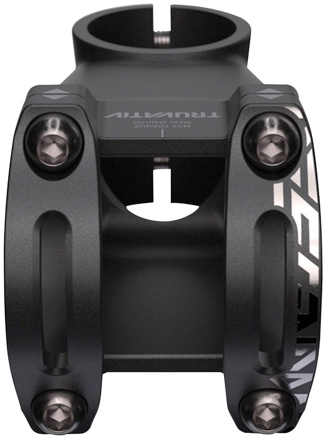 Load image into Gallery viewer, TruVativ Descendant Stem 60 mm Clamp 35.0mm +/-0 Degree 1 1/8 in Black Aluminum
