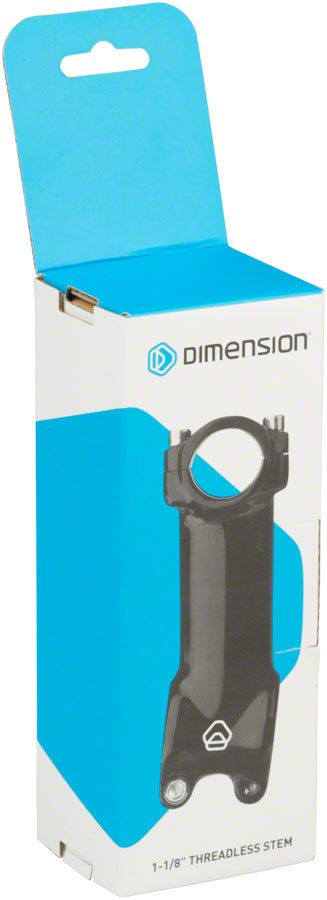 Dimension 25.4 Stem Length 110mm Clamp 25.4mm +/-7 Deg 1 1/8 in Black Aluminum