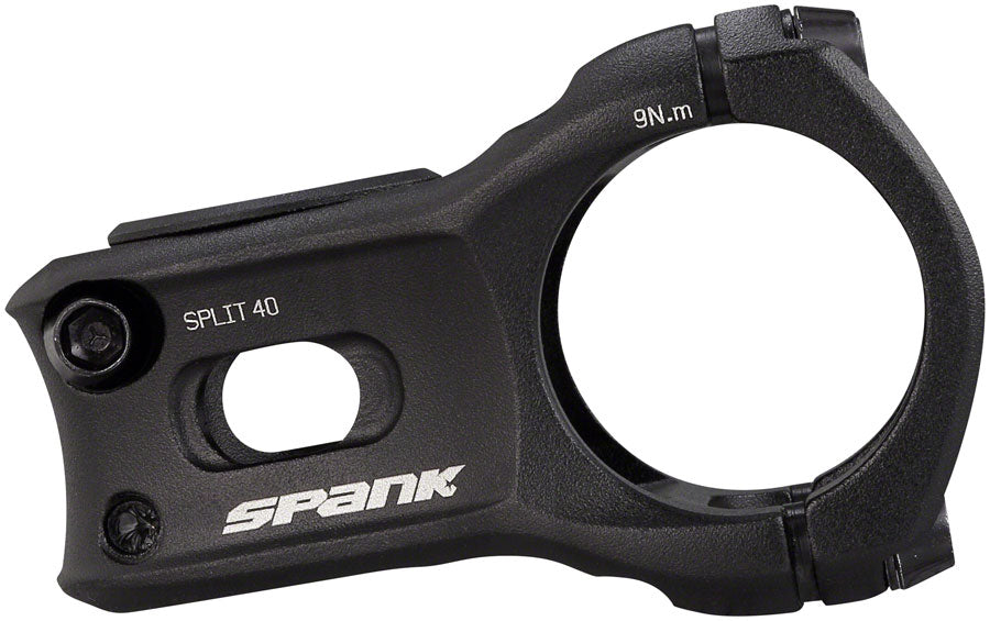 Spank Split 35 Stem Length 40mm Bar Clamp 35mm +/-0 Rise Black Aluminum Mountain