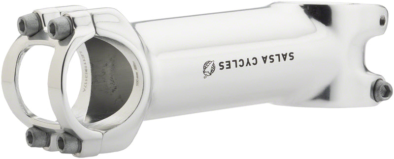 Load image into Gallery viewer, Salsa Guide Stem Length 100mm 31.8mm +/-6 Deg 1 1/8 in Silver Aluminum Road

