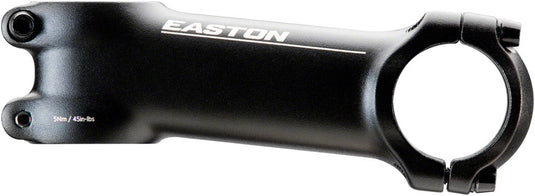 Easton EA50 Stem Length 90mm Clamp 31.8mm +/-17 Steerer 1 1/8 in Black Aluminum