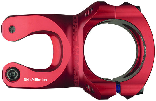 RaceFace Turbine R 35 Stem 50mm Clamp 35mm +/-0 Deg 1 1/8 in Red Aluminum MTB