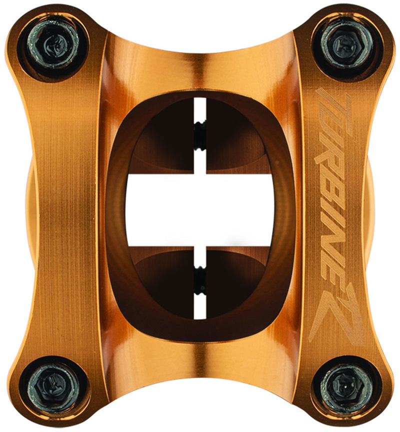 Load image into Gallery viewer, RaceFace Turbine R 35 Stem Length 40mm Clamp 35mm +/-0 1 1/8 in Gold Aluminum
