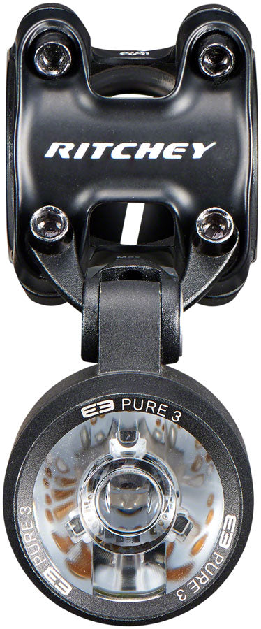 Ritchey Universal Stem Face Plate Accessory Mount Supernova Black With Hardware