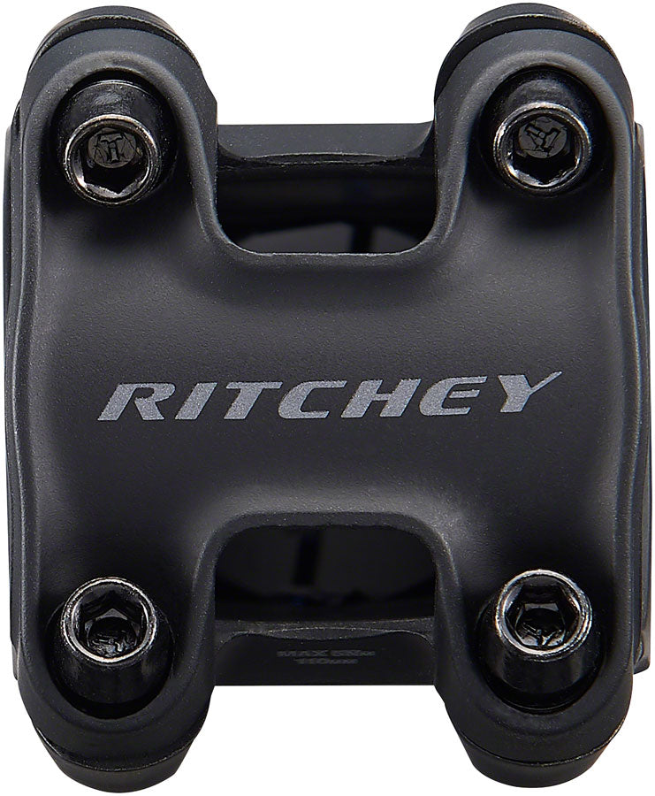 Ritchey WCS Toyon Stem 80mm Clamp 31.8mm +/- 6 Deg 1-1/8 in Blatte Blk Aluminum