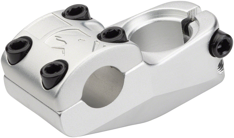 Load image into Gallery viewer, The Shadow Conspiracy Odin Top Load Stem Clamp 22.2mm Reach 48mm Silver Aluminum
