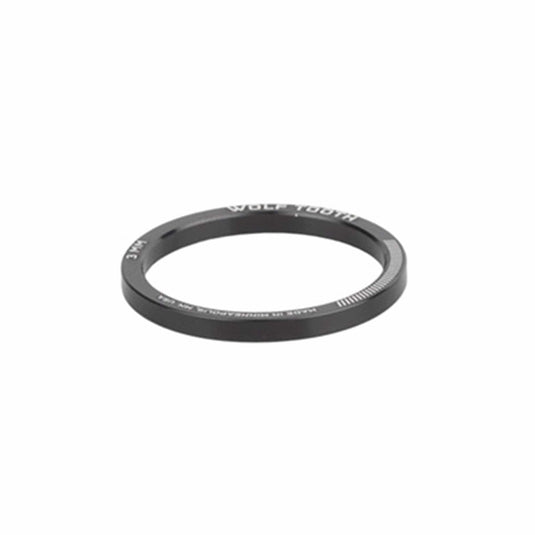 Pack of 2 Wolf Tooth Precision Headset Spacers 3mm Black