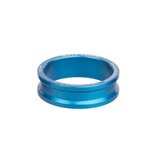 Pack of 2 Wolf Tooth Precision Headset Spacers 10mm Blue